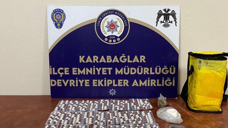 17 yaşındaki çocuk, uyuşturucu bulunan çantayı parktaki çöp kutusunda sakladı