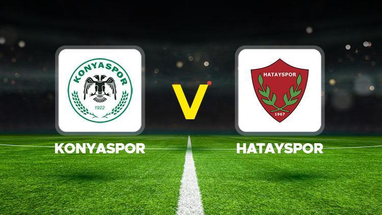 Konyaspor Hatayspor maçı ne zaman, saat kaçta, hangi kanalda Konyaspor Hatayspor maçı canlı izle