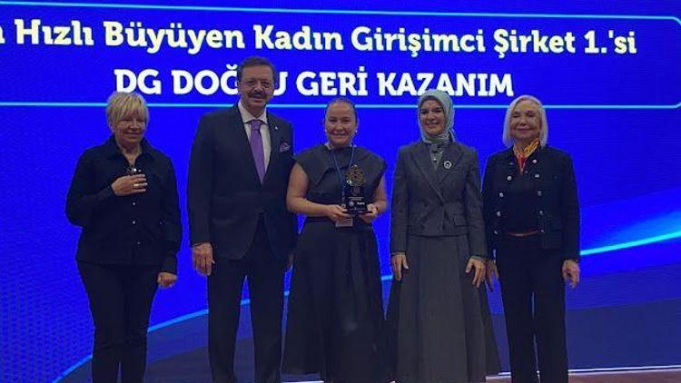 ‘Bu ödülü vazgeçmeyen tüm kadınlara adıyorum’