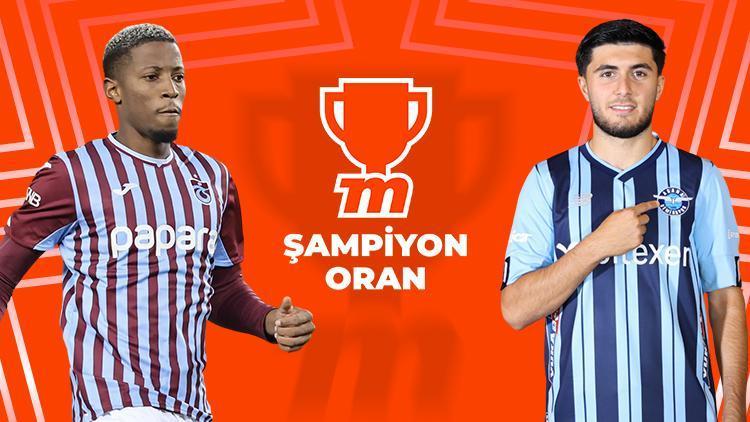 Milli ara dönüşü Trabzonsporun konuğu Adana Demirspor Kritik maçın heyecanı Şampiyon Oranlarla Mislide