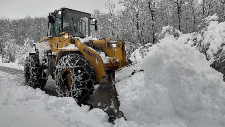 Samsun’un bazı ilçelerinde eğitime kar engeli