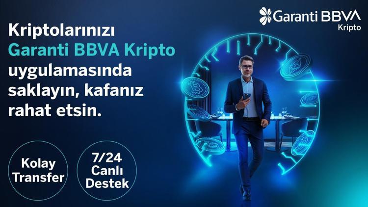 Garanti BBVA Kripto yeni para birimleriyle varlık çeşitlerini artırıyor