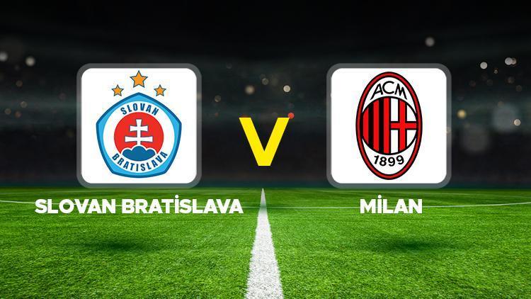 Slovan Bratislava - Milan maçı ne zaman, saat kaçta, hangi kanalda Şampiyonlar Ligi Slovan Bratislava AC Milan maçı muhtemel 11ler