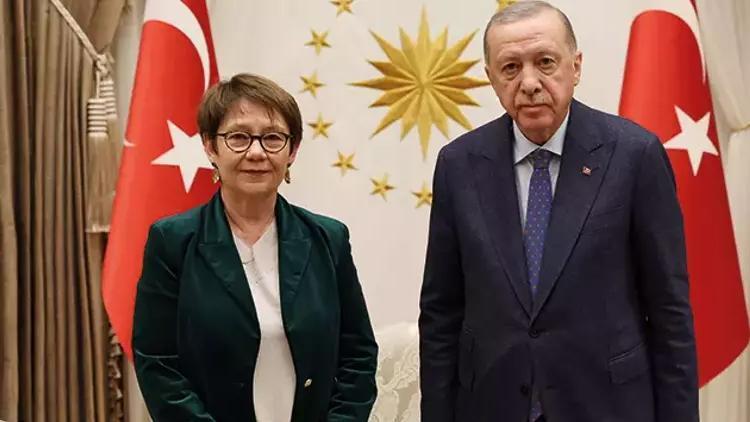 Cumhurbaşkanı Erdoğan, EBRD Başkanı Bassoyu kabul etti