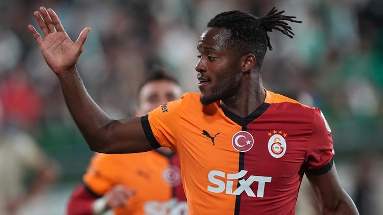 Galatasarayda yeni kahraman Michy Batshuayi Osimhen ve Icardiyi geride bıraktı