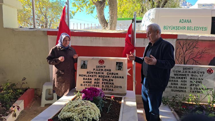 Şehadetinin 5inci yıl dönümünde mezarı başında anıldı