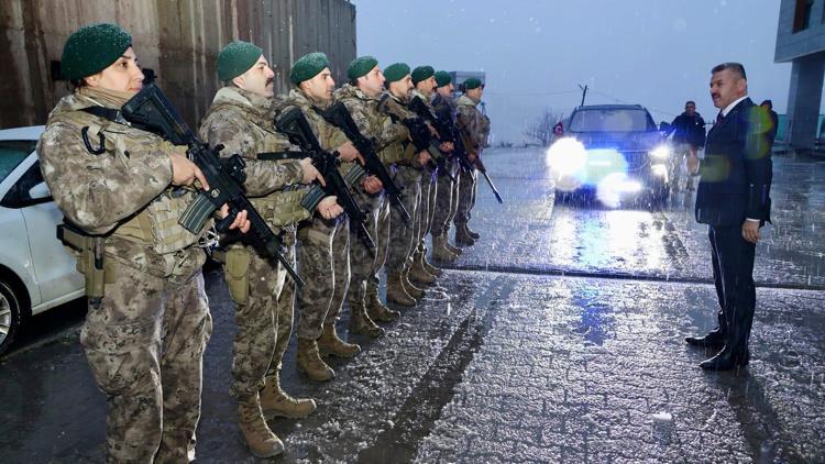 Artvin Valisi Ergünden Özel Harekat Şube Müdürlüğüne ziyaret