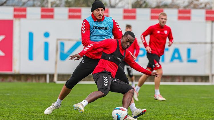 Samsunspor, Bodrum FK maçı hazırlıklarını sürdürdü