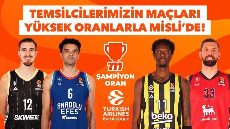 Fenerbahçe Beko ve Anadolu Efes zafer için sahada, yüksek oranlar Mislide