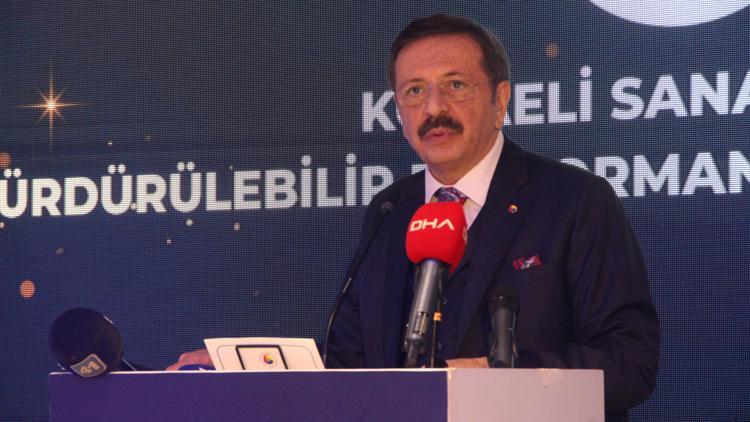 TOBB Başkanı Hisarcıklıoğlu, Kocaelide sanayicilerle bir araya geldi