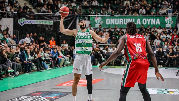 Bursaspor - Karşıyaka: 70-76