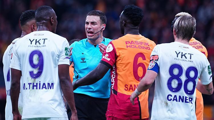 Galatasaray’ın çifte penaltı beklentisine hakem hayır dedi