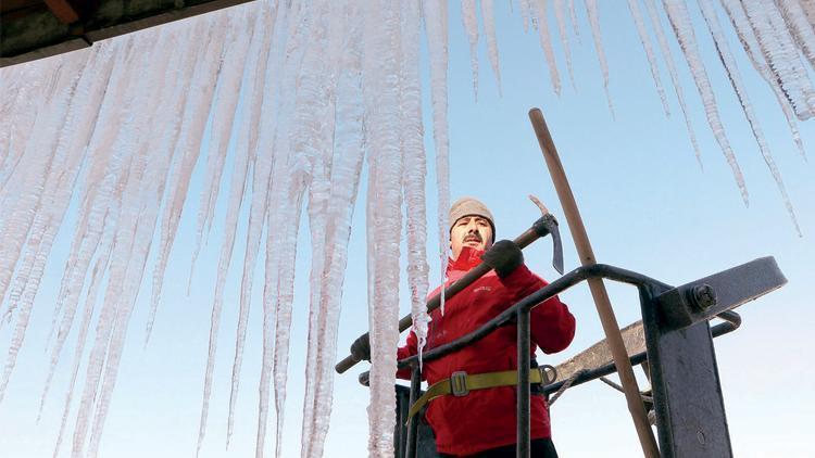 Erzurum buz kesti -25.3 derece