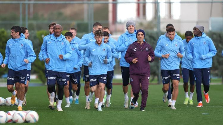 Trabzonspor’da Kasımpaşa mesaisi başladı