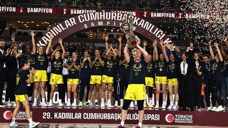 Cumhurbaşkanlığı Kupasında zafer Fenerbahçenin