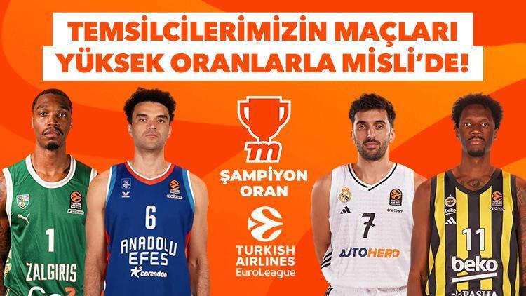 Anadolu Efes ve Fenerbahçe Beko sahada, maçlar canlı yayınla Mislide