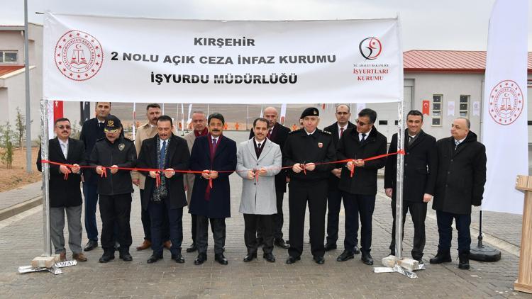 Kırşehir Ceza İnfaz Kurumuna bağlı üretim atölyeleri açıldı