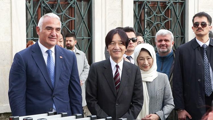 Japonya Veliaht Prens ve Prensesi, Ayasofya Camiini ziyaret etti