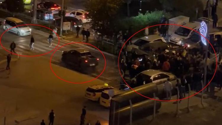 Mardinde kamyonetini yayaların üzerine sürüp park halindeki araçlara çarptı Linçten polis ekipleri kurtardı