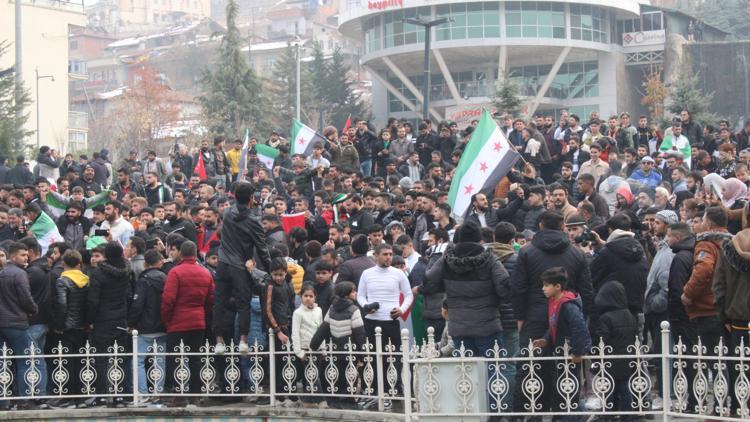 Malatyadaki Suriyeliler kutlama yaptı