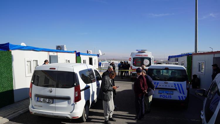 Adıyamanda bir kişi yaşadığı konteynerde ölü bulundu