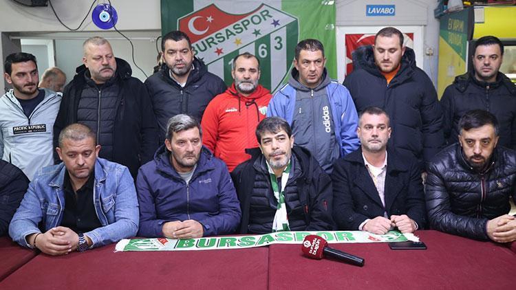 Bursaspor tribün liderlerinden çağrı: Karşımızda rakip görmek istiyoruz