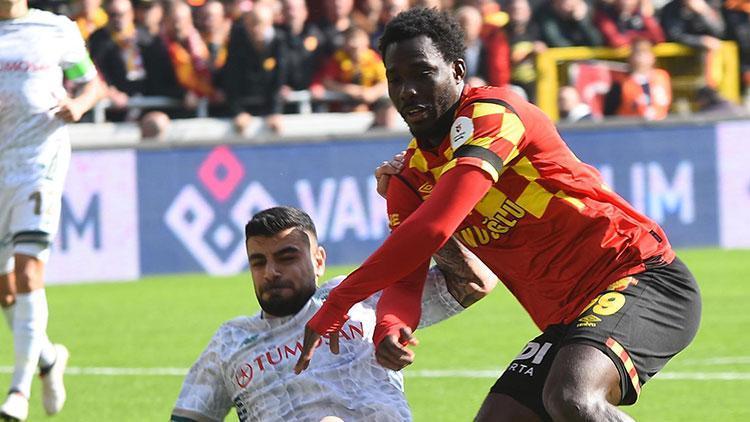 Göztepede Datro Fofana şoku İlk yarıyı kapattı...