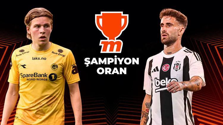 Beşiktaşın kritik Bodo/Glimt sınavı Şampiyon Oran farkıyla Mislide