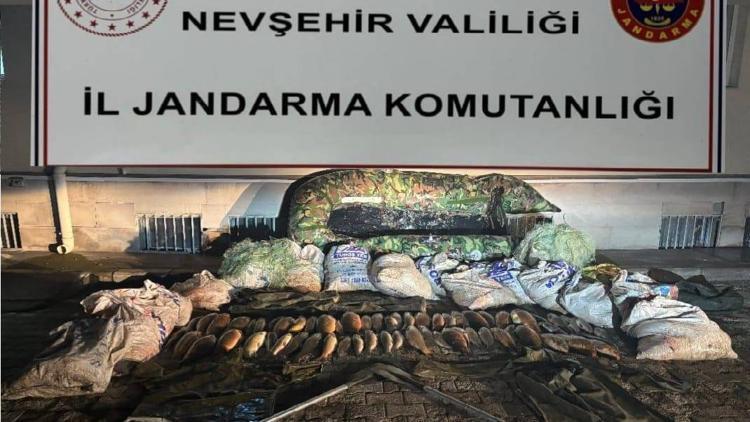 Nevşehir’de kaçak yollarla balık avlayan 2 kişi yakalandı