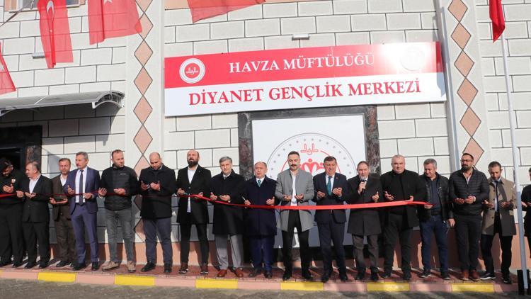 Havzada Diyanet Gençlik Merkezi açıldı