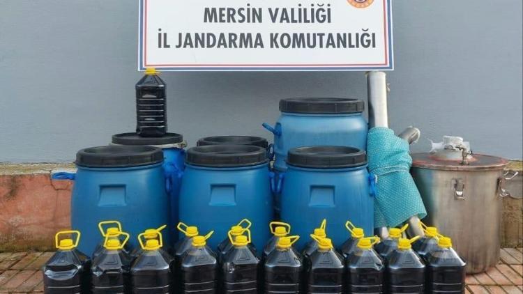 Mersin’de sahte içki operasyonu: 1 gözaltı