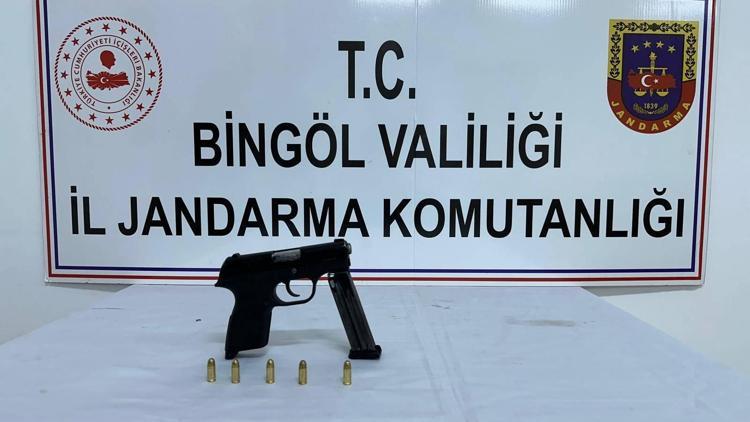 Bingölde 2’si firari hükümlü 5 şüpheli yakalandı