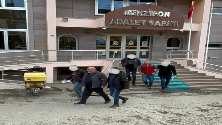 Amasya’da kaçak ve sahte alkol operasyonuna 2 tutuklama