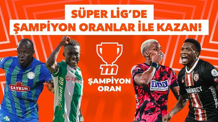 Heyecan 2 maçla sürüyor Süper Lig’de Şampiyon Oranlar ile kazan