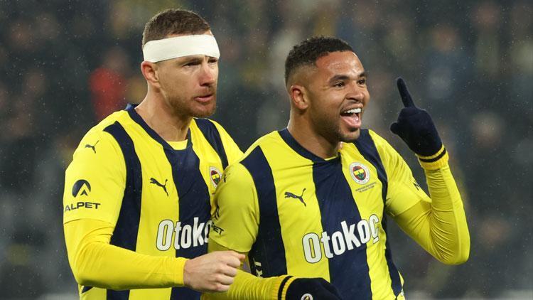 Fenerbahçe - Başakşehir maçına Dzeko ve En Nesyri damgası Oyuna girdi, kafayı çalıştırdı, 3 puanı getirdi