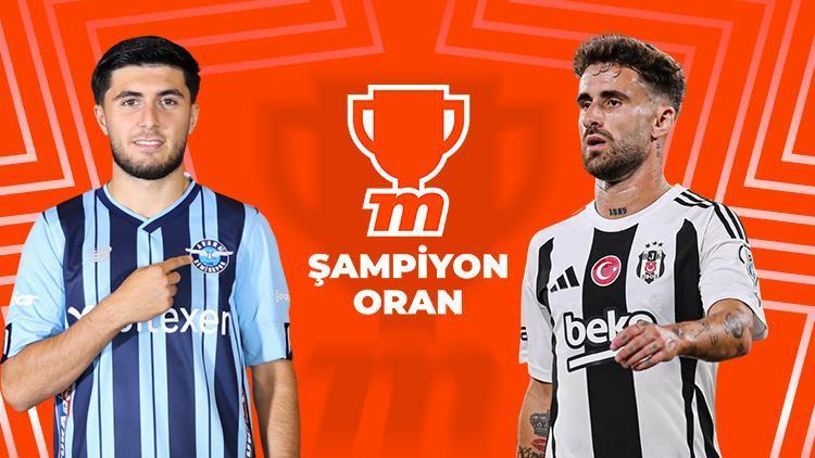 Beşiktaş, Adana Demirspor karşısında Maçın heyecanı Şampiyon Oran farkıyla Mislide