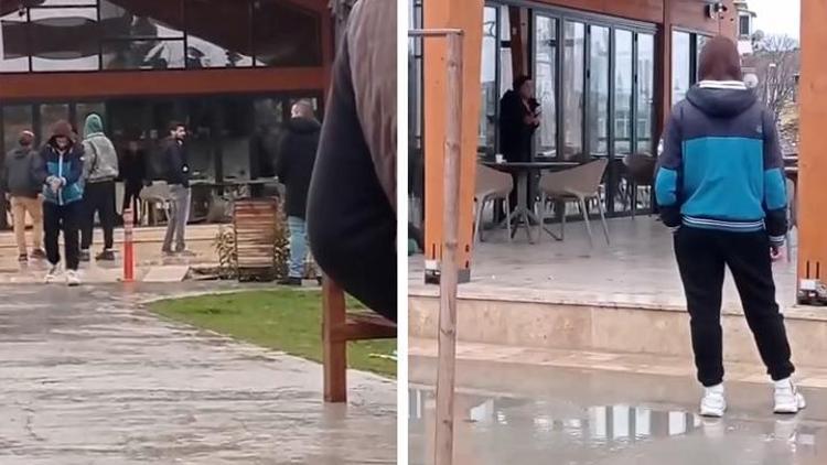 Fatihte korku dolu anlar: Eski sevgilisine falçatayla saldırıp kendi boğazını kesti: 3 yaralı