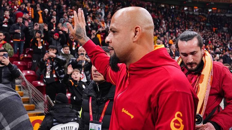 Felipe Melo, Galatasaray taraftarını coşturdu