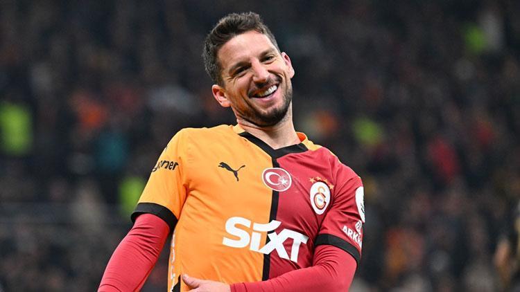 Galatasarayda Dries Mertensten emeklilik cevabı