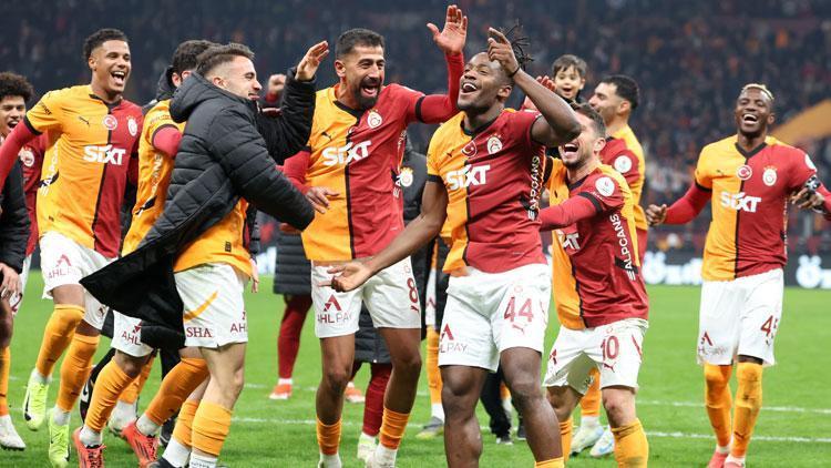 Galatasaraydan müthiş istatistik Avrupada tek takım...