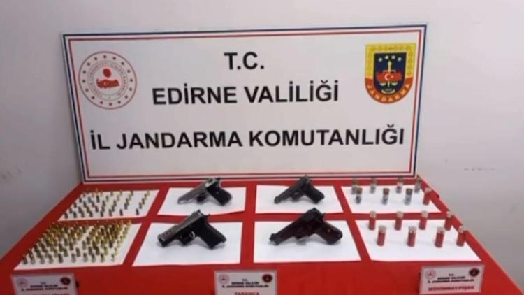 Edirne’de jandarmadan suç örgütüne operasyon: 8 gözaltı