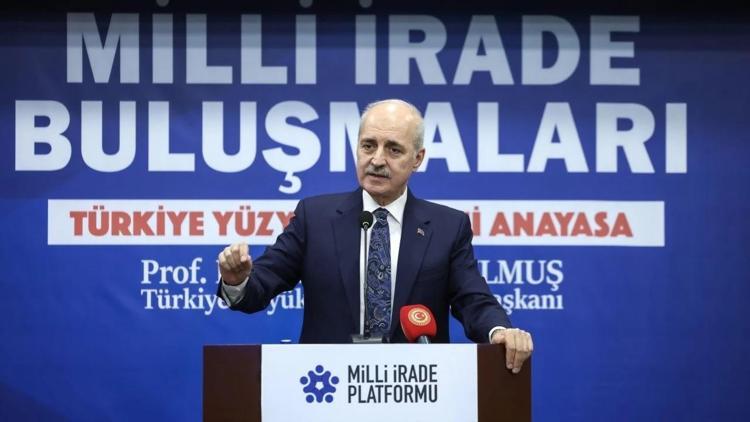 TBMM Başkanı Numan Kurtulmuştan yeni anayasa açıklaması