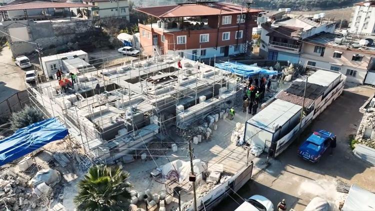 Hatay’da depremde yıkılan 149 yıllık cami restore ediliyor