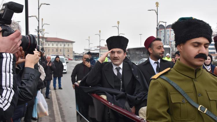 Atatürkün Sivastan ayrılışının 105inci yıl dönümünde tören düzenlendi