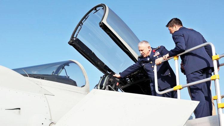 Eurofighter’lar görücüye geldi