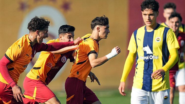 U19 derbisinde Galatasaray, Fenerbahçeyi mağlup etti