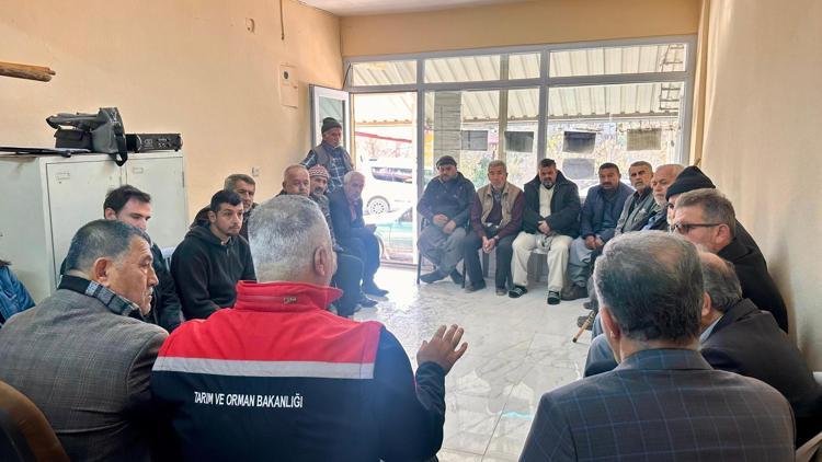 Hatay’da çiftçilere tarımsal destekler anlatıldı