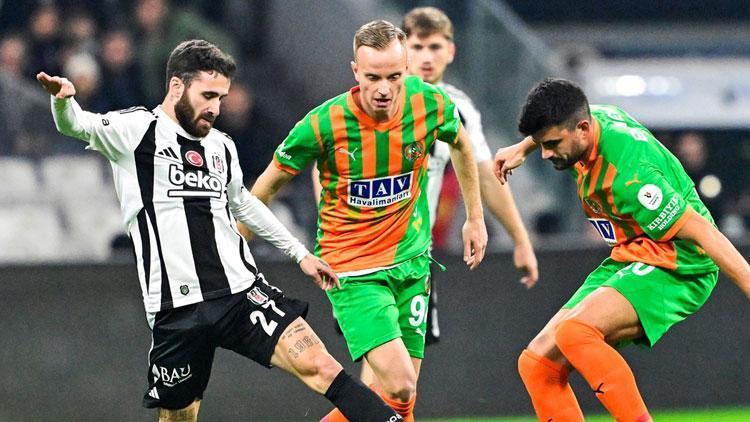 Beşiktaş 1-1 Alanyaspor (Maç özeti)