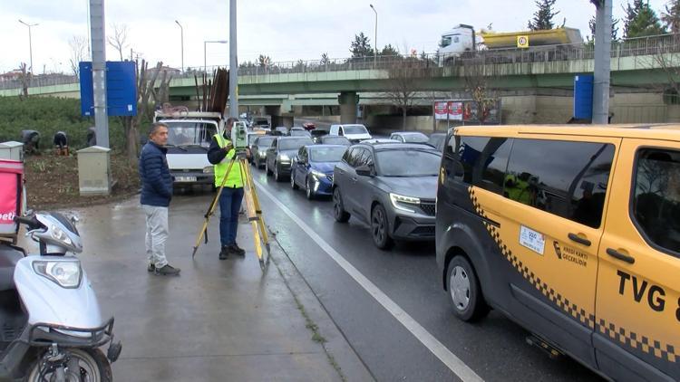 İstanbul - Bakırköydeki sabıkalı alt geçitte kot düşürme çalışmaları başladı