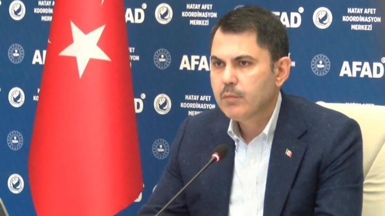 Bakan Kurum: 11 ilde evine girmeyen tek bir depremzede kardeşimiz kalmayacak